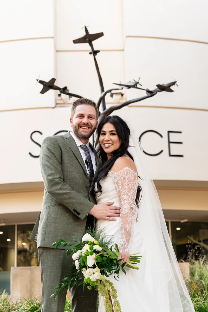 Wedding photographed by Candid Studios in the Orlando area